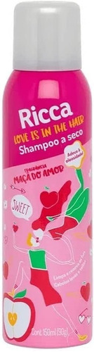 Shampoo A Seco Ricca Maça Do Amor Mulheres 150ml 