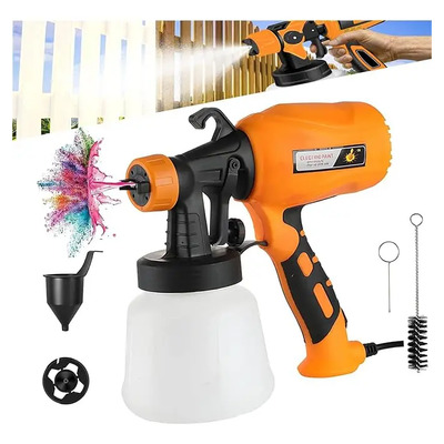 Pistola Para Pintar Luminea Eléctrica 550w 950ml 3 Modos Hvlp