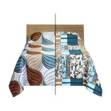 Cover Cubrecama Quilt Colors Verano Reversible King Size