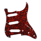 11 Agujeros Sss Pickguard Red Tortoise Shell Pick Guard Para