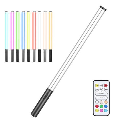 Bastão Led Rgb Rgb-55 10w Video Light Wand Bateria Interna