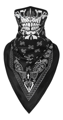 Bandana Motociclista Multifuncional Paliacate Calavera