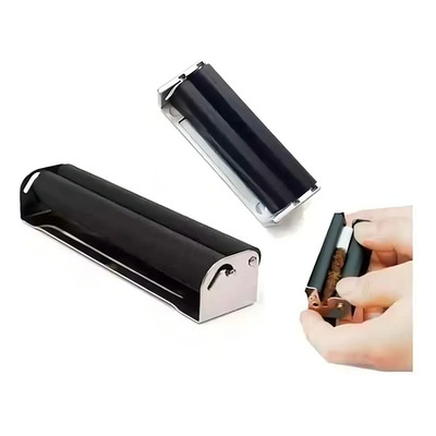 Bolador Enrolador Automático Seda Bolar Fácil Metal 110 Mm Cor Preto Maquina De Enrolar Tabacaria Vem De Shop | MercadoLivre