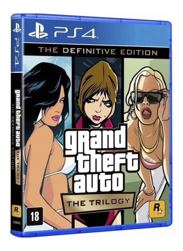 Grand Theft Auto Gta The Trilogy Ps4 Mídia Física Lacrado