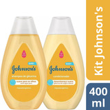  Kit Shampoo E Condicionador Glicerina Johnsons Baby 400ml