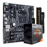 Kit Actualización Asus Amd Ryzen 3 3200g + A320 + 16gb Ram