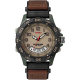 Combo De Resina Timex T45181 Expedition De Nailon Marrón/ver