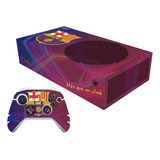 Skin Barcelona Para Xbox Series S Set Stickers