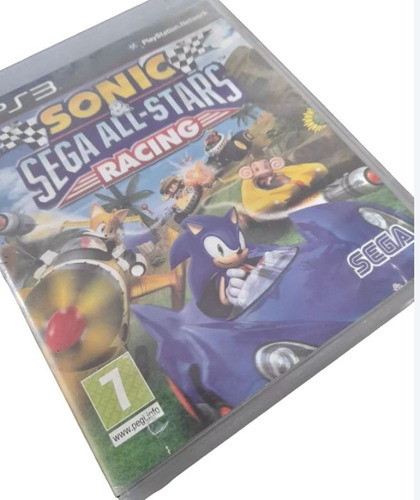 Sonic All Srars Racing Ps3 Físico Original 100%