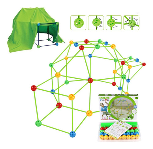 Juguetes 3d Para Construir Castillos, Túneles Y Tiendas De C