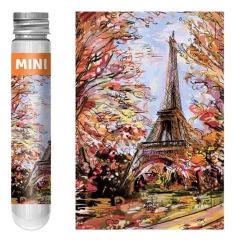 Rompecabeza Puzzle Mini Paisaje Torre Eiffel 150 Piezas