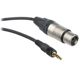 Cable Para Microfono Xlr Hembra A Miniplug 3.5mm 