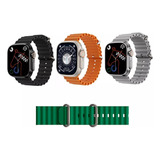 Smart Watch K9 Ultra 2 - S8 Pro - 2pulseiras Cor Variadas