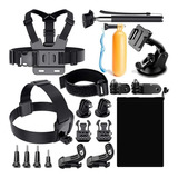 Kit Accesorios Gopro 19 En 1 Cámara Deportiva Sjcam 56 7 8 9