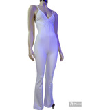 Catsuit Oxford Blanco Strass 