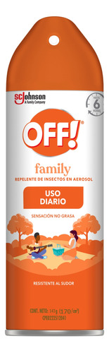 Off Family Repelente Aerosol 170cm