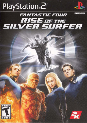 Fantastic Four - Rise Of The Silver Surfer Para Ps2