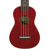 Ukelele Fender Venice Soprano California Coast Series. Color Cherry