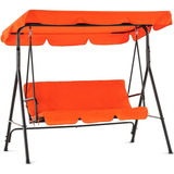 Columpio Jardin Al Aire Libre Silla Colgante Mcombo Naranja