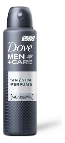 Desodorante Aerosol Dove Masculino Sem Perfume 150ml