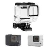 Carcasa Camara Gopro Hero 7 White / Silver Sumergible Case 