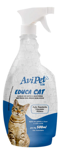 Educador Sanitário Para Gatos Educa Cat Avipet Clean 500ml