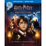 Harry Potter Y La Piedra Filosofal Edicion 20 Años Blu-ray