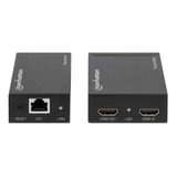 Kit Extensor De Hdmi Sobre Ethernet Manhattan 207461