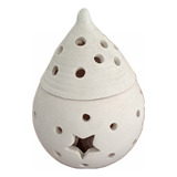 Lampara De Sal Esfera Ceramica