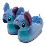 Pantufla 3d Niño Lilo Y Stich Lindo Azul Disney