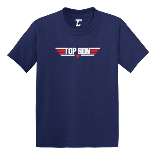 Top Son - Camiseta De Algodon Wingman Fighter Pilot Para Beb