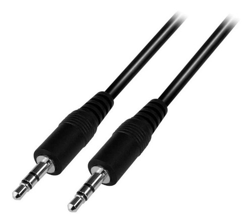 Cable Plug Plug Stereo Auxiliar Pack X 2 Unidad 3,5mm 1,8 Mt