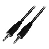 Kit X 2 Cables Mini Plug Macho 3,5mm Auxiliar Audio Calidad!