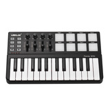 Teclado Controlador Midi De 25 Teclas Usb Drum Worlde And