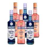 Pack Licor Ramazzotti 6 Unidades. 3 Rosato-3 Violetto 750ml