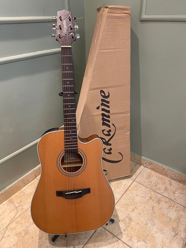 Violão Takamine Folk Elétrico Gd 20 Ce Ns Fosco - Novíssimo