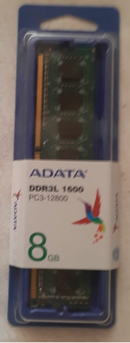 Memoria 8gb Adata Ddr3l Addu1600w8g11-r 1600mhz  