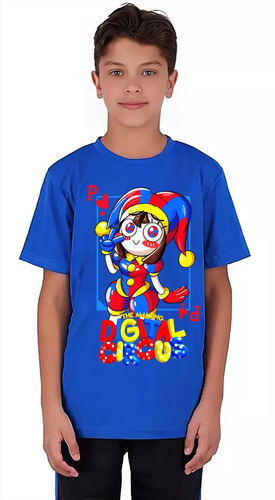 Polera Niños Pomni - The Amazing Digital Circus Dtf Cod 001