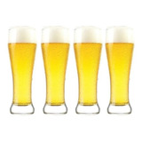 Set 4 Vasos Cerveceros De Vidrio Cristar Berlin 566 Ml
