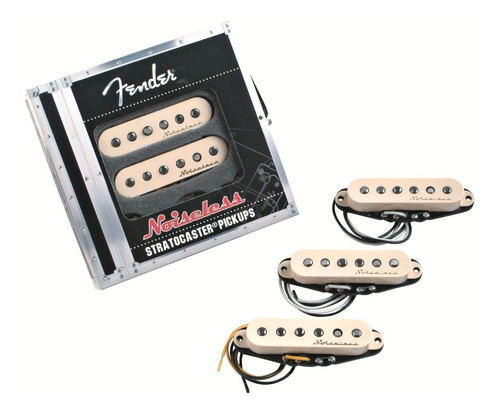 Microfonos Fender Noiseless Strat X3 Pickups N3 Vintage