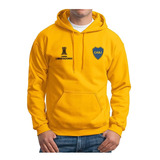 Buzo Hoodie Capota Deportivo Boca Junior Copa Libertadores