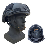 Casco Uhmwpe Militar Balístico Fast Nivel Iii-a