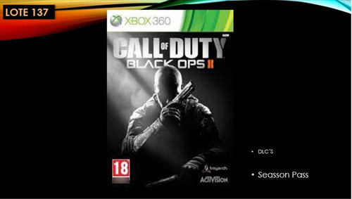 Cod Black Ops 2 Juego Original Xbox 360 Pack 137