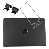 Lcd Back Cover Negra Bisagras Y Cubre Hp 250 G6 255 G6 256g6
