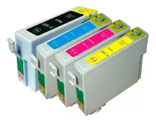 Combo Cart Alt T73 T073 Para Epson Cx6900f, Cx7300