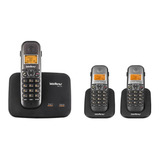 Kit Telefone 2 Linhas Ts 5150 + 2 Ramais Ts 5121 Intelbras