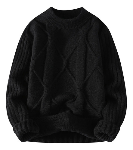 Jersey Casual De Manga Larga En Forma De J Para Hombre, Cuel
