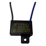 Capacitor Cqc Cbb61 2.5uf 250vac 50/60hz