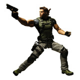 Chris Redfield Residente Evil 5 Biozard Play Arts Kai 24 Cm