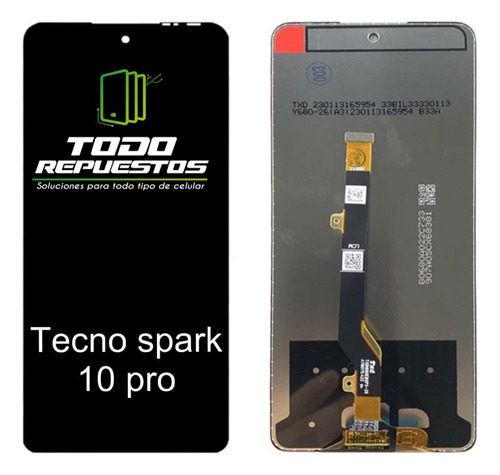 Pantalla Display Celular Tecno Spark 10 Pro